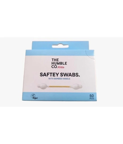 The Humble Co cotton buds for baby with safety 50 pieces