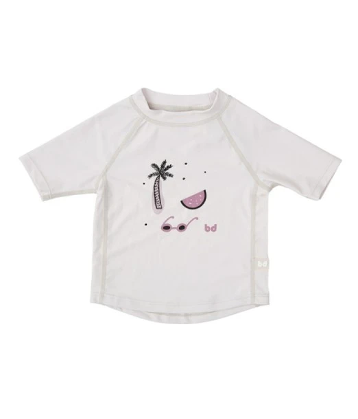 Bimbidreams swim T-shirt UV-protective baby from 6 to 12 months — Hawai lilac
