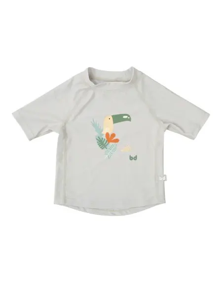 Bimbidreams baby UV-protective swim T-shirt 12-24 months - Toucan Grey