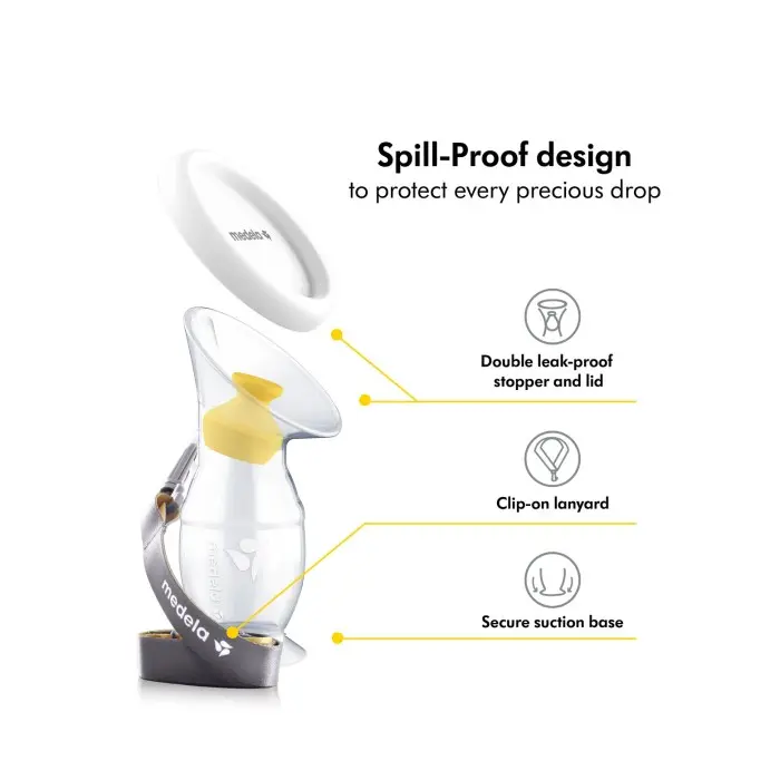 Medela Recueil-lait en silicone Recueil Lait - Medela Maroc