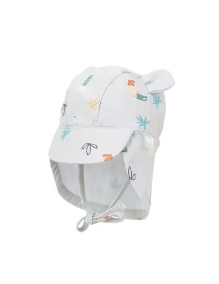 Bimbidreams Chapeau anti-UV bébé 3-9 mois - Tucan Gris Chapeau 