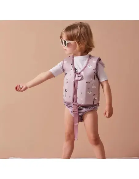 Bimbidreams Gilet de natation bébé anti-UV UPF 50+ 1-3 ans -
