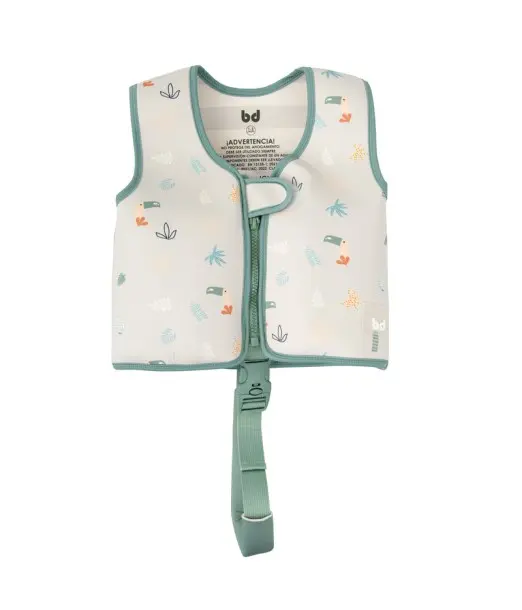 Bimbidreams Gilet de natation bébé anti-UV UPF 50+ 1-3 ans - Tucan Gris au Maroc - Baby And Mom
