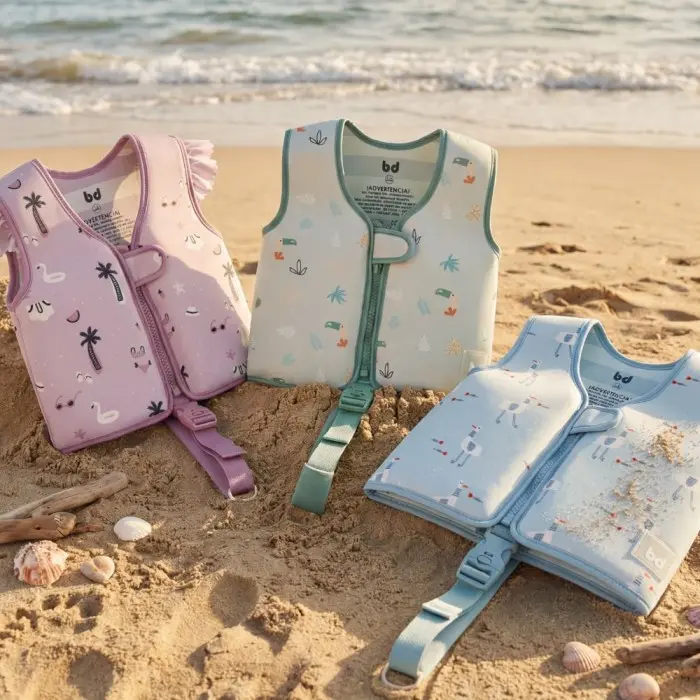 Bimbidreams Gilet de natation bébé anti-UV UPF 50+ 1-3 ans -