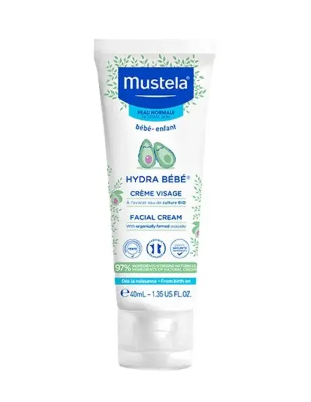 Hydra bébé crème visage Mustela 40ml