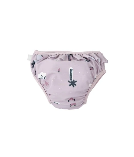 Bimbidreams leak-proof baby swim diaper UPF 50+ from 6 to 12 months - Hawaiian lilac 2