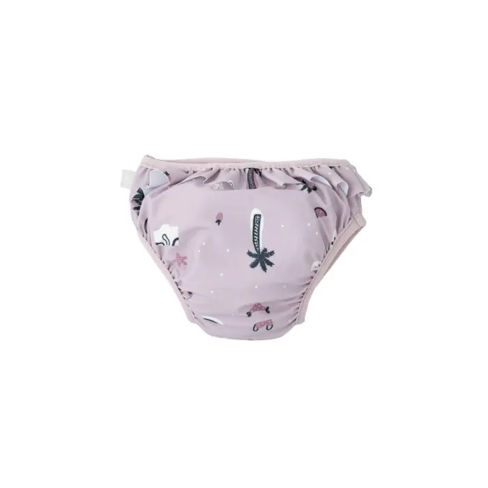 Bimbidreams Maillot de bain bébé anti-fuites UPF 50+ 18-24 mois - Hawai Lila
