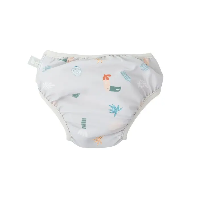 Bimbidreams Maillot de bain bébé anti-fuites UPF 50+ 18-24 mois - Tucan Gris