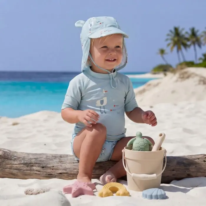Bimbidreams Maillot de bain bébé anti-fuites UPF 50+ 12-18 mois - Givan Azul