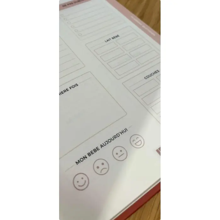 Kenzy Planner – Planner de maternité pour femmes enceintes et