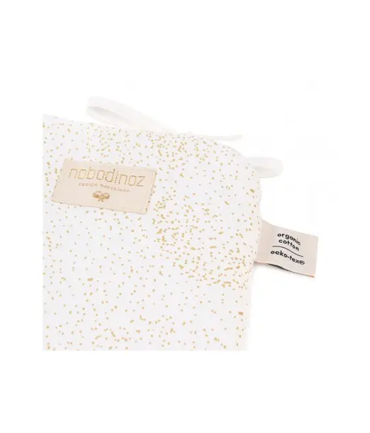 Tour de lit Nest gold bubble white Nobodinoz 2