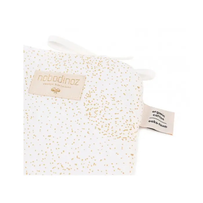 Tour de lit Nest gold bubble white Nobodinoz