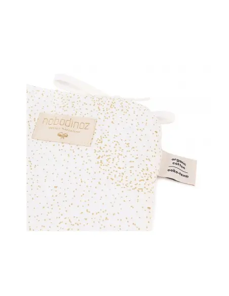 Tour de lit Nest gold bubble white Nobodinoz