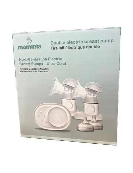Mammia double electric new generation breast pump - white — photo 4