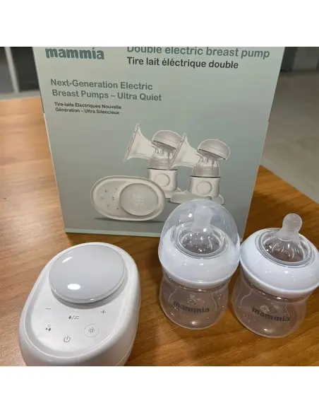 Mammia double electric new generation breast pump - white — photo 5