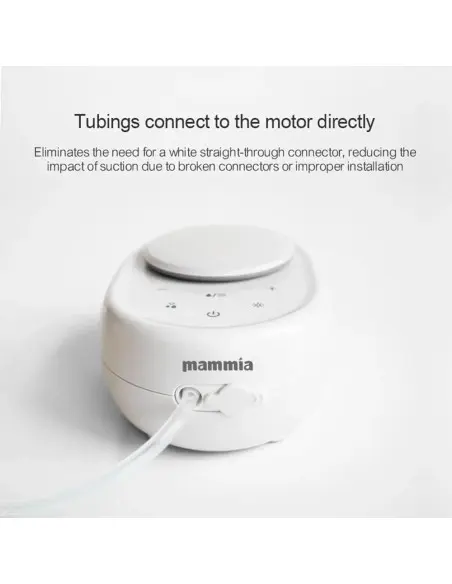 Mammia double electric new generation breast pump - white — photo 3