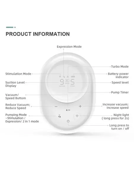 Mammia double electric new generation breast pump - white — photo 6