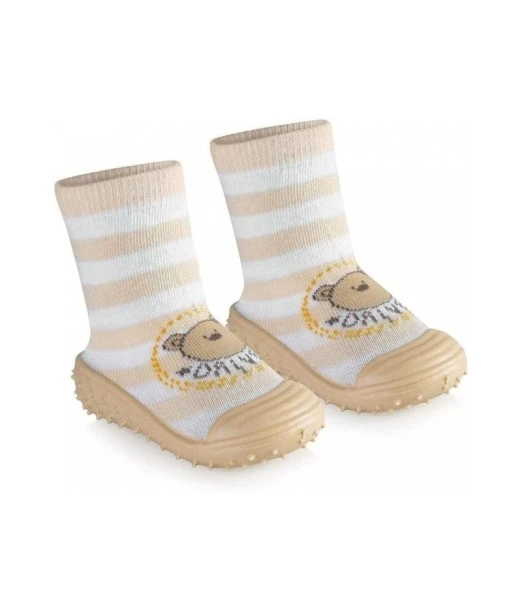 MS Innovaciones socks "First steps" 6 months - beige