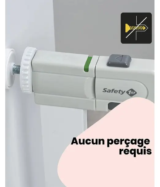 Barrière de Sécurité en Métal auto close Safety 1st - 73 à 80 cm 2