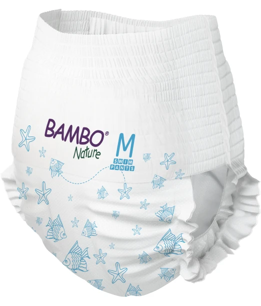 Bambo Nature swim diapers Size M (12kg+) - 12 diapers