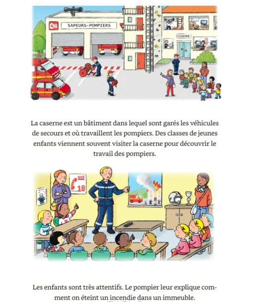 Toddlers' picture book: Firefighters 2