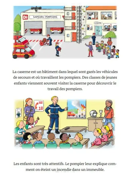 L’imagerie des tout-petits : Les pompiers dans 0 - 3 ans chez Baby And Mom Maroc