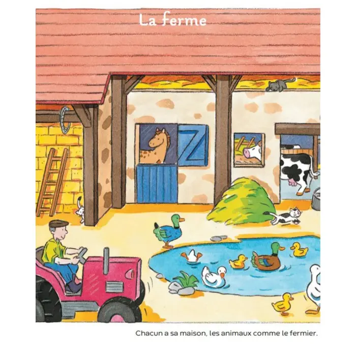 L’imagerie des tout-petits : La Ferme dans 0 - 3 ans chez Baby And Mom Maroc