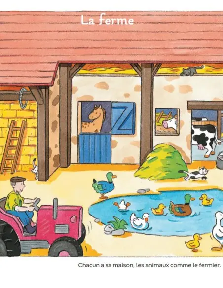 L’imagerie des tout-petits : La Ferme dans 0 - 3 ans chez Baby And Mom Maroc