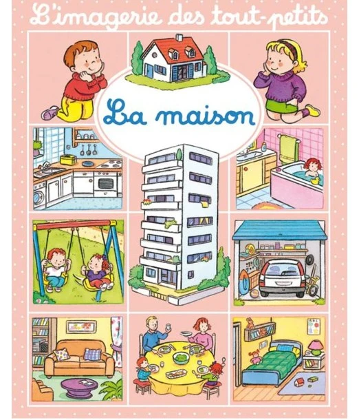 The picture book for toddlers: The house