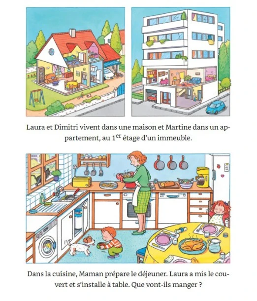 The picture book for toddlers: The house 2