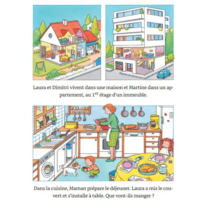 L’imagerie des tout-petits : La maison dans 0 - 3 ans chez Baby And Mom Maroc