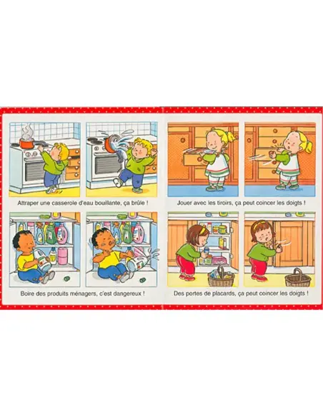 L’imagerie des tout-petits : Attention, bobos ! dans 0 - 3 ans chez Baby And Mom Maroc