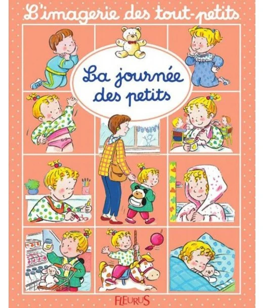Toddlers' picture book: A day in the life of little ones