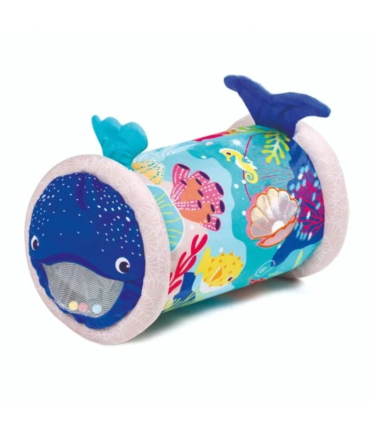 Ludi baby roller in whale fabric from 6 months