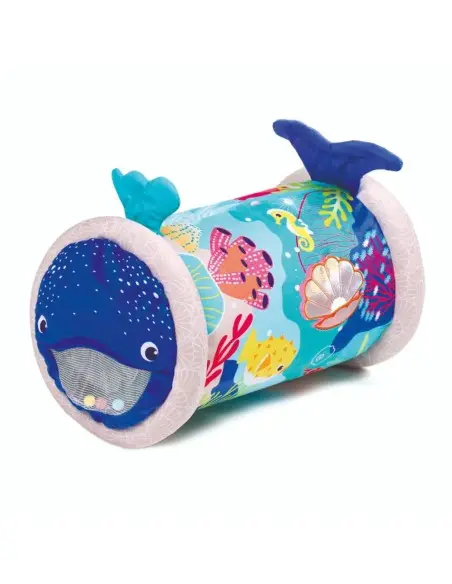 Ludi baby roller in whale fabric from 6 months