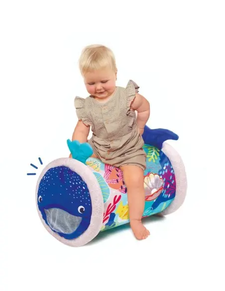 Ludi baby roller in whale fabric from 6 months — photo 2