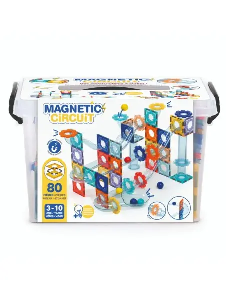 Ludi Magnetic track, 80 pieces, from 3 to 10 years