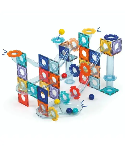 Ludi Circuit Magnétique 80 pièces 3-10ans Jeux éducatifs - 2