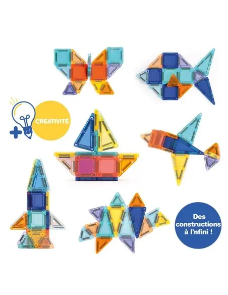Ludi mini magnetic tiles 26 pieces, from 3 to 10 years — photo 3