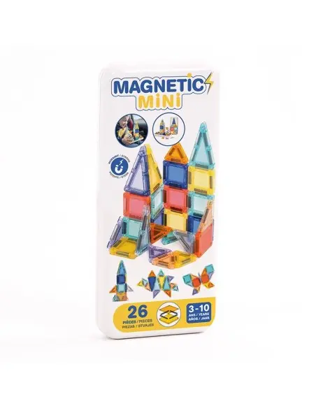 Ludi mini magnetic tiles 26 pieces, from 3 to 10 years — photo 4