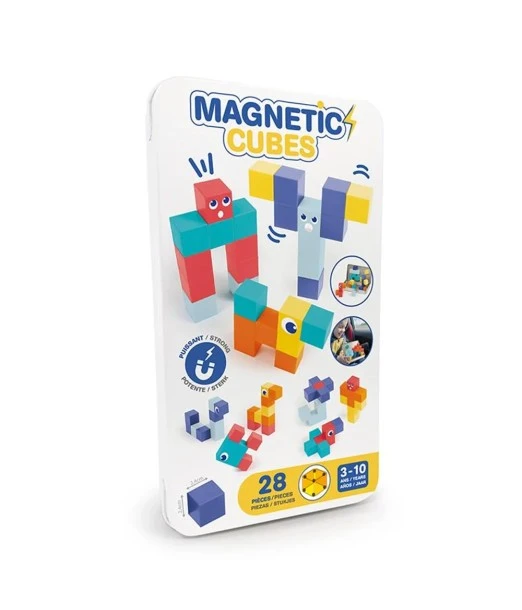 Ludi mini magnetic cubes, 28 pieces, from 3 to 10 years