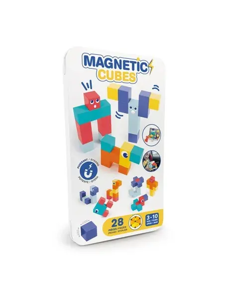 Ludi mini magnetic cubes, 28 pieces, from 3 to 10 years