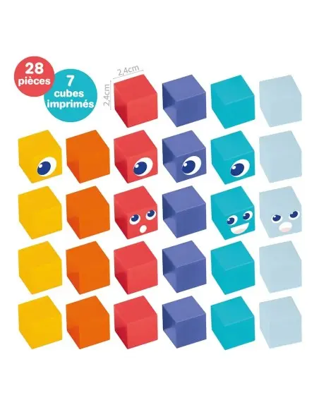 Ludi mini magnetic cubes, 28 pieces, from 3 to 10 years — photo 4