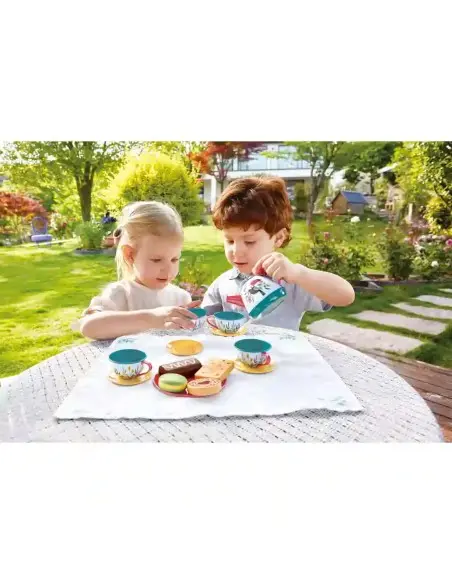 Hape wooden 15-piece tea set 3+ — photo 5