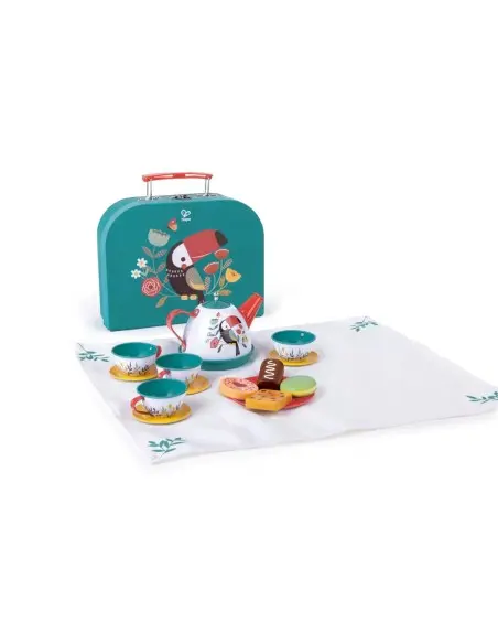 Hape wooden 15-piece tea set 3+ — photo 7