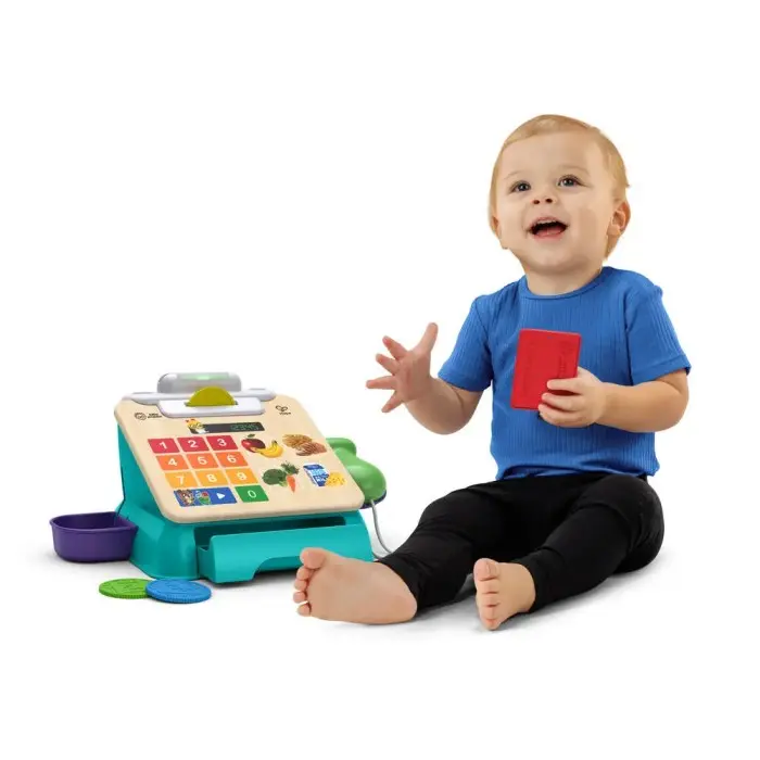 Hape Caisse enregistreuse Magic Touch 6mois+ dans Home chez Baby And Mom Maroc