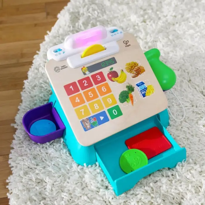 Hape Caisse enregistreuse Magic Touch 6mois+ dans Home chez Baby And Mom Maroc