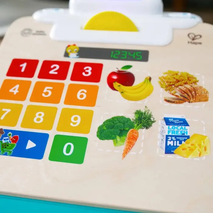 Hape Caisse enregistreuse Magic Touch 6mois+ dans Home chez Baby And Mom Maroc