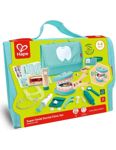 Hape Little Dentist Kit - SuperSmile dental clinic set 3 years+ — photo 2