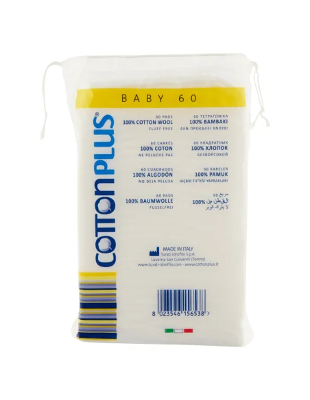 CottonPlus Baby 60 squares extra-large 100% cotton — photo 2